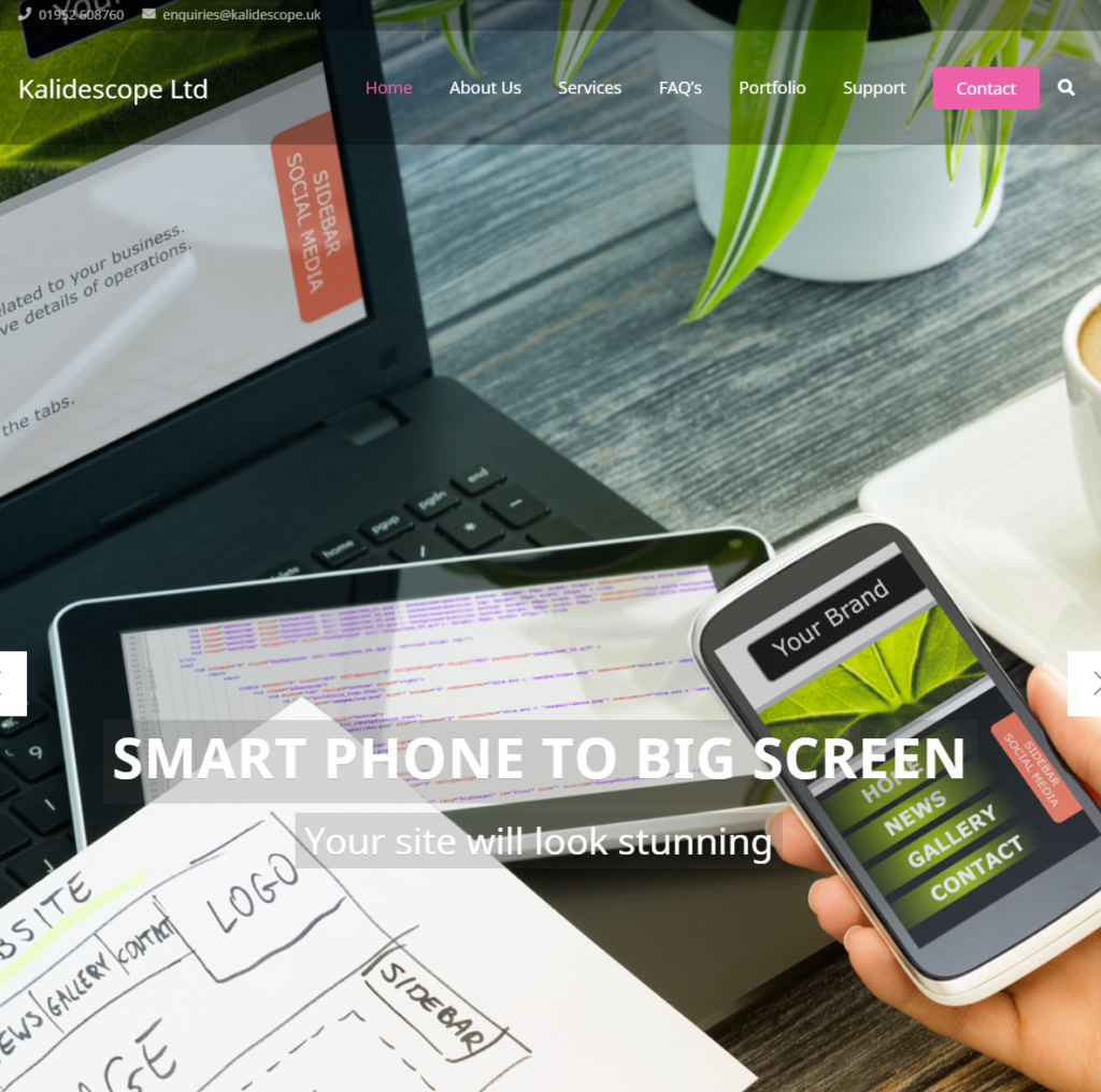Kalidescope Website